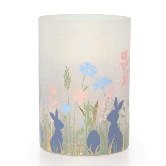 Easter Bunny Jar Candle Holder 0DAS